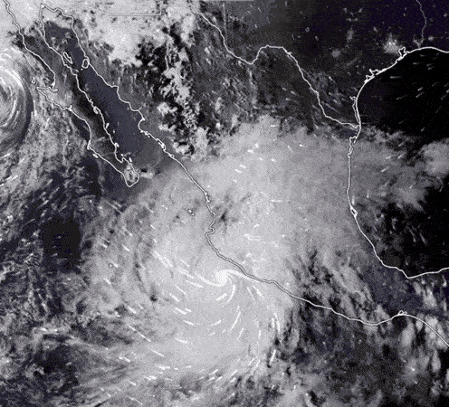 Huracanes en México: Trayectoria, Mapa y Últimas Noticias de Simon y Rachel